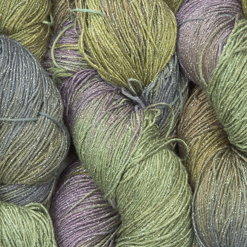 Cactus - Silver <BR> Rayon Metallic-e