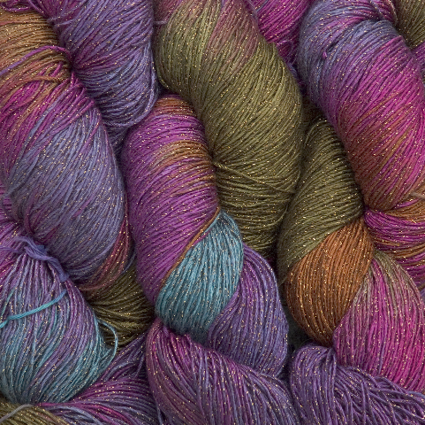 Water Hyacinth - Copper <BR> Rayon Metallic-c