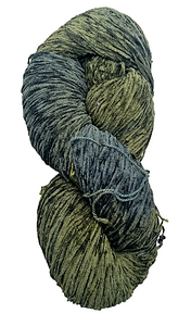 Deep Forest cotton chenille yarn