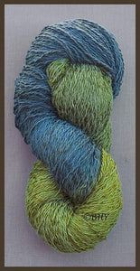 Deep Forest cotton rayon twist lace yarn