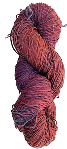 Deep Garnet "subtly "rayon metallic yarn