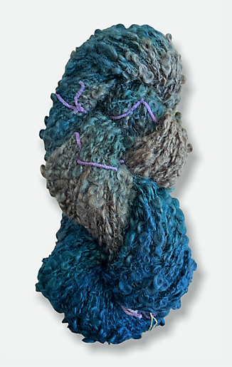 Kelp wool loop yarn