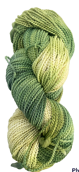 Pear merino beaded wool yarn