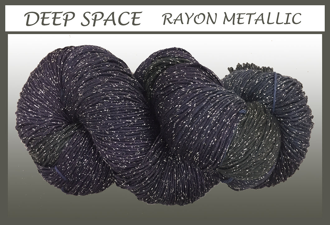 Deep Space Rayon Metallic Yarn
