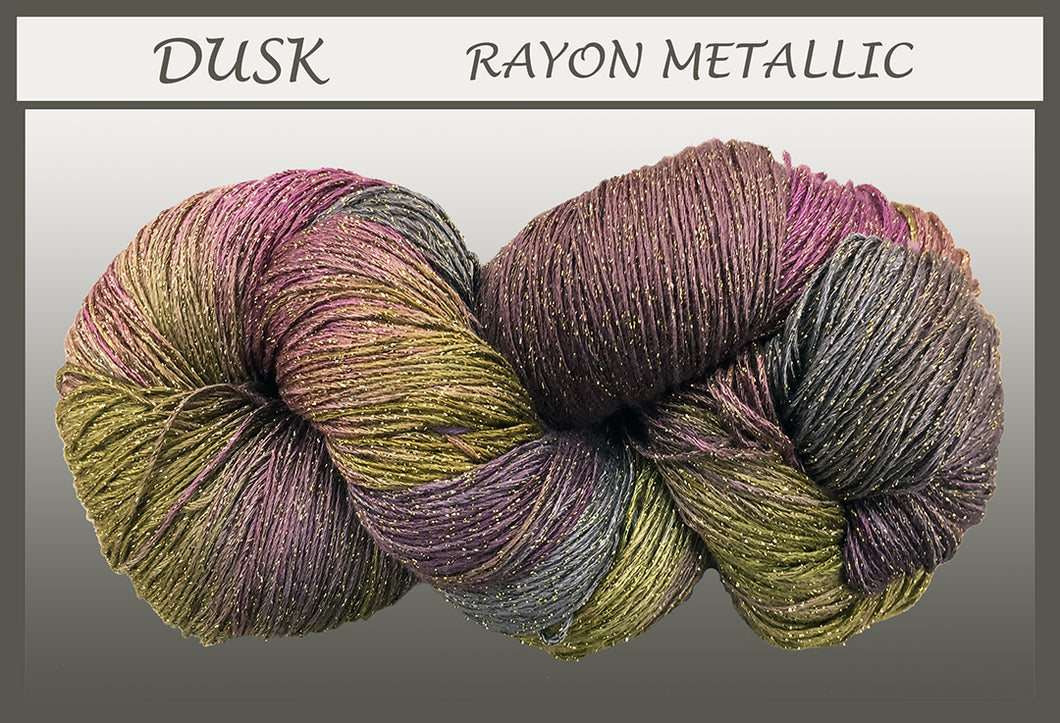 Dusk Rayon Metallic Yarn