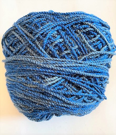 Sea wool metallic yarn