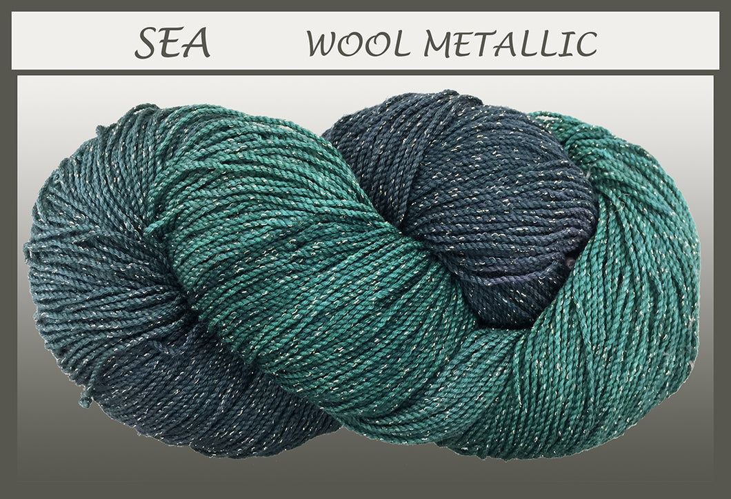 Sea Wool Metallic Yarn