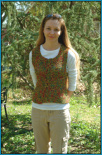 Crocheted Mossy Place Vest-
