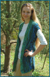 Ocean Chenille Vest-