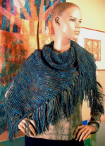 Wool Metallic Shawl Yarn Kit