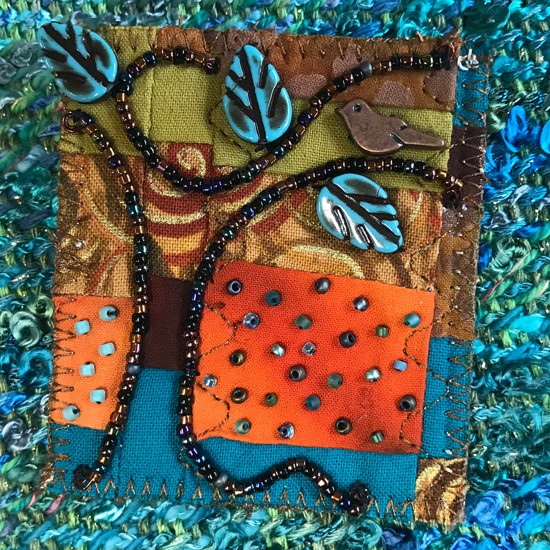 Quilted Pin: Forest Tree