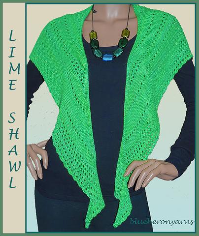 Lime Shawl