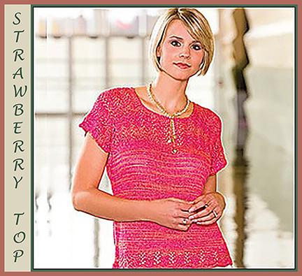 Strawberry Lace Top
